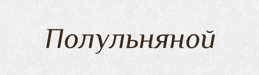 Полульняной — Російсько-український академічний словник (А–П)
