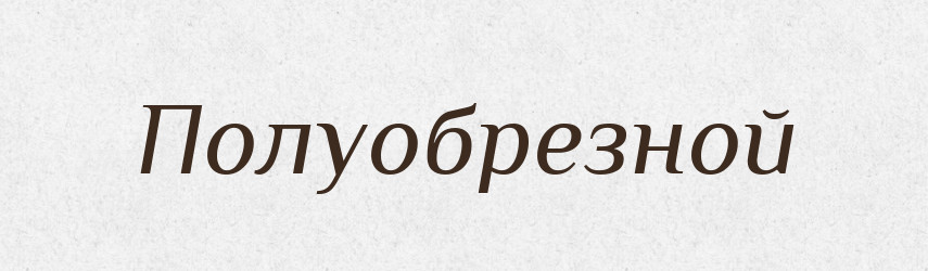 Полуобрезной — Російсько-український академічний словник (А–П)