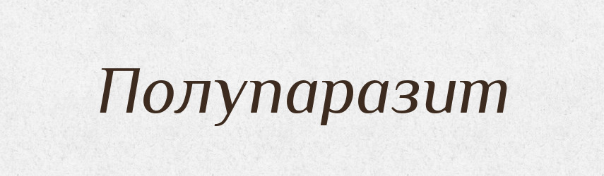 Полупаразит — Російсько-український академічний словник (А–П)