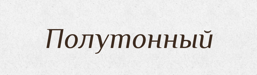 Полутонный — Російсько-український академічний словник (А–П)
