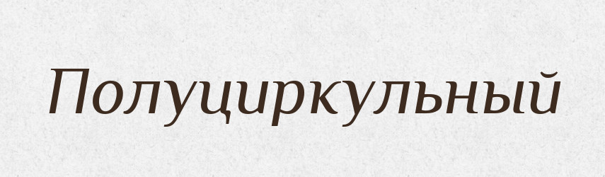Полуциркульный — Російсько-український академічний словник (А–П)