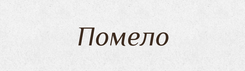 Помело — Російсько-український академічний словник (А–П)