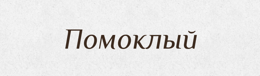 Помоклый — Російсько-український академічний словник (А–П)