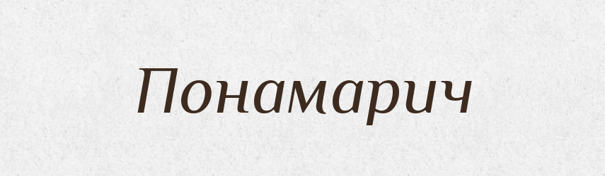 Понамарич — Російсько-український академічний словник (А–П)
