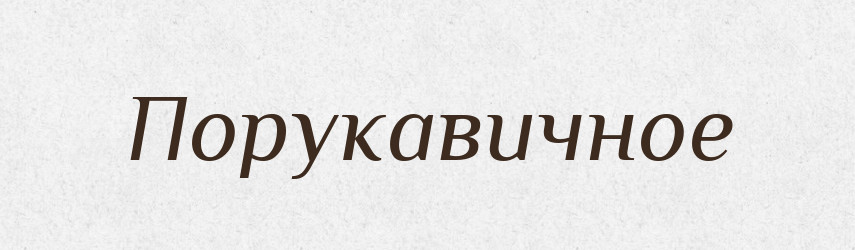 Порукавичное — Російсько-український академічний словник (А–П)