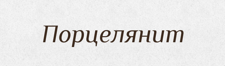 Порцелянит — Російсько-український академічний словник (А–П)