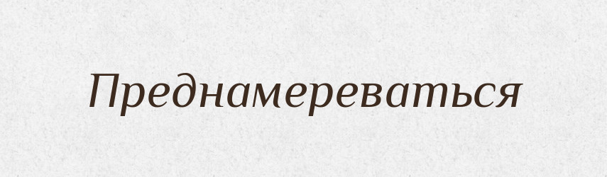 Преднамереваться — Російсько-український академічний словник (А–П)