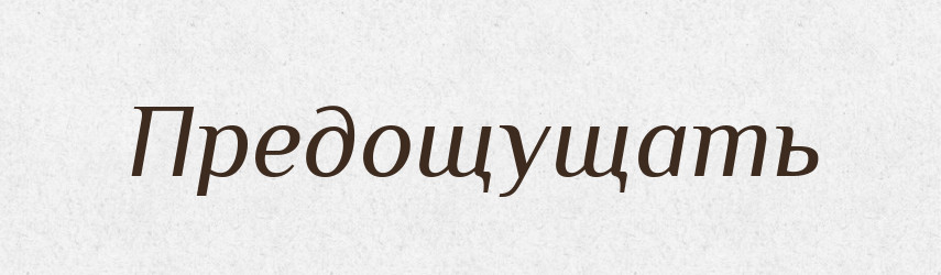 Предощущать — Російсько-український академічний словник (А–П)
