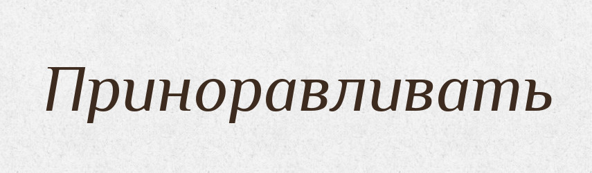 Приноравливать — Російсько-український академічний словник (А–П)