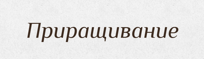 Приращивание — Російсько-український академічний словник (А–П)