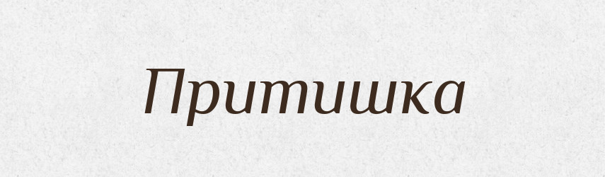 Притишка — Російсько-український академічний словник (А–П)