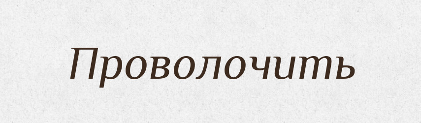 Проволочить — Російсько-український академічний словник (А–П)