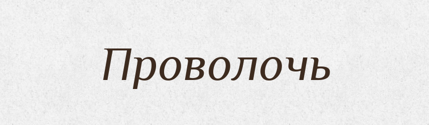 Проволочь — Російсько-український академічний словник (А–П)