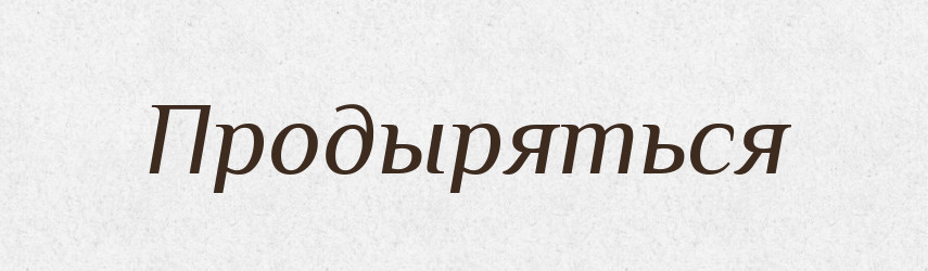 Продыряться — Російсько-український академічний словник (А–П)