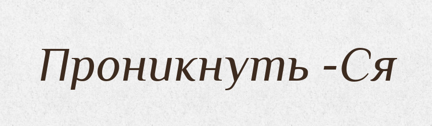 Проникнуть -Ся — Російсько-український академічний словник (А–П)