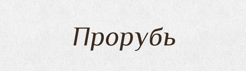 Прорубь — Російсько-український академічний словник (А–П)