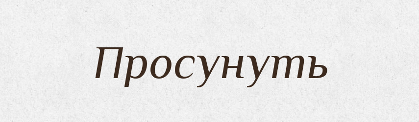 Просунуть — Російсько-український академічний словник (А–П)