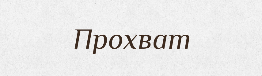 Прохват — Російсько-український академічний словник (А–П)