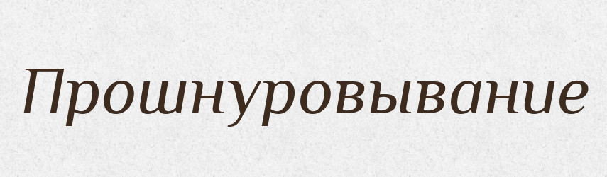 Прошнуровывание — Російсько-український академічний словник (А–П)