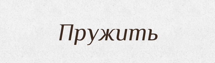 Пружить — Російсько-український академічний словник (А–П)