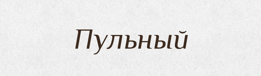 Пульный — Російсько-український академічний словник (А–П)