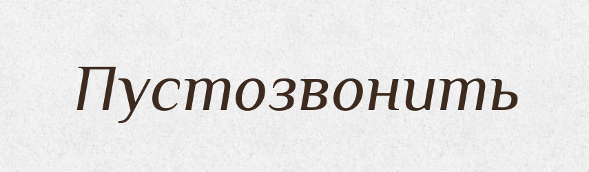 Пустозвонить — Російсько-український академічний словник (А–П)