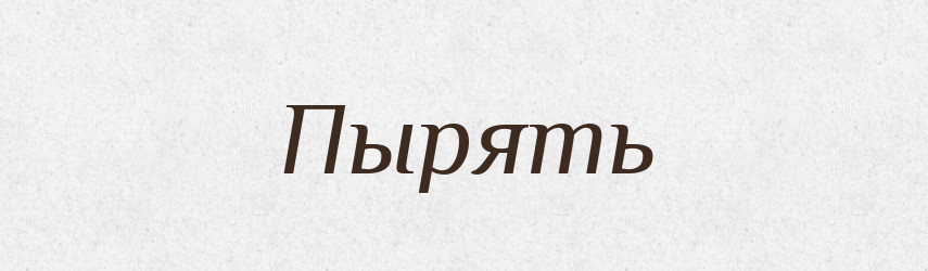 Пырять — Російсько-український академічний словник (А–П)