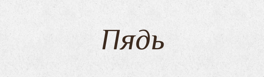Пядь — Російсько-український академічний словник (А–П)