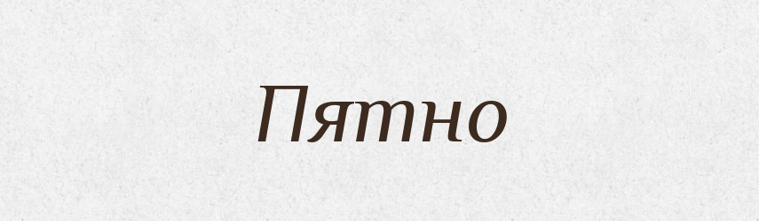 Пятно — Російсько-український академічний словник (А–П)