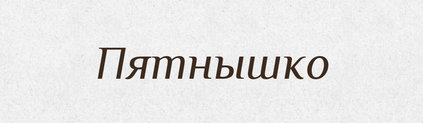 Пятнышко — Російсько-український академічний словник (А–П)